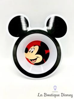 Assiette Creuse Mickey Mouse Disney Store 2014 Plastique Tête