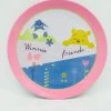 Assiette Winnie And Friends Disney Plastique Rose Bourriquet Porcinet -Disney assiette winnie and friends disney plastique rose 1