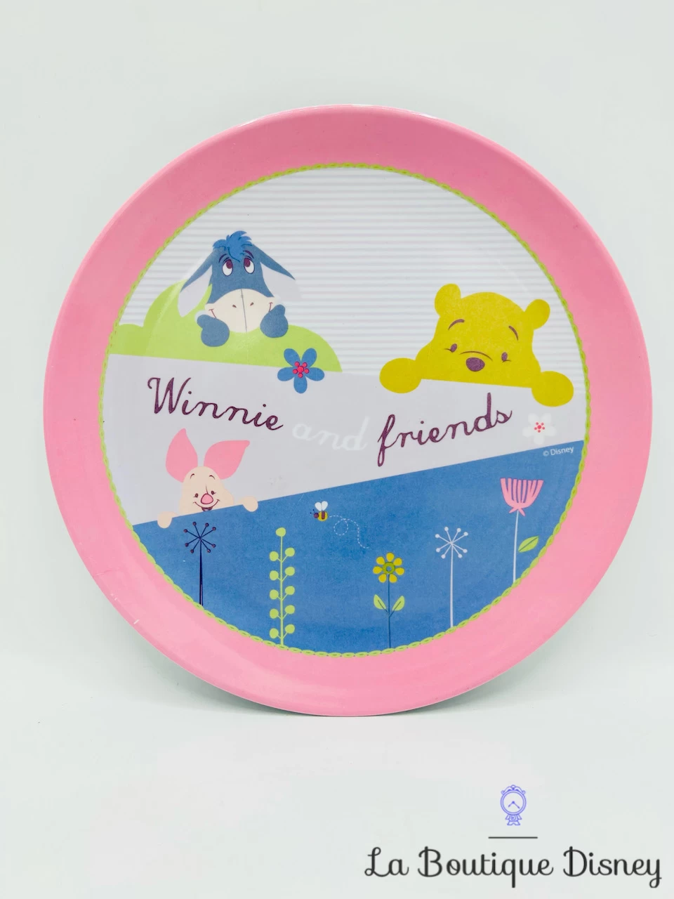 Assiette Winnie And Friends Disney Plastique Rose Bourriquet Porcinet 3 Assiette Winnie And Friends Disney Plastique Rose Bourriquet Porcinet