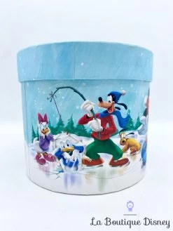 Boite Carton Mickey Minnie Et Leurs Amis Hiver Disney Store Rond Make A Wish Patinoire Neige -Disney boite carton mickey minnie hiver makes a wish disney store neige 6