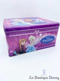 Boite Métal La Reine Des Neiges Elsa Anna Olaf Disney Balocco Frozen Violet Biscuits Gâteaux -Disney boite metal anna elsa olaf disney frozen violet balocco 3