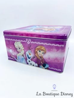 Boite Métal La Reine Des Neiges Elsa Anna Olaf Disney Balocco Frozen Violet Biscuits Gâteaux -Disney boite metal anna elsa olaf disney frozen violet balocco 7