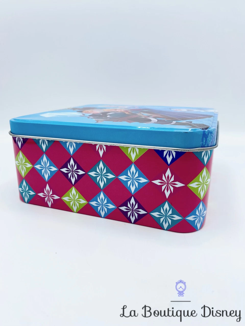 Boite Métal La Reine Des Neiges Disney Frozen ZD Trading Carré Bleu Rose 5 Boite Métal La Reine Des Neiges Disney Frozen ZD Trading Carré Bleu Rose – Image 3
