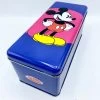 Boite Métal Mickey Mouse Disney Delacre Rectangulaire Biscuits Gâteaux Bleu -Disney boite metal mickey mouse bleu rose disney delacre 4