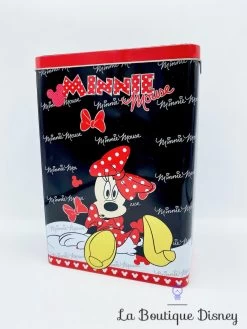 Boite Métal Minnie Mouse Disney Rectangulaire Oh My Noir Rouge Biscuits Gâteaux -Disney boite metal minnie mouse disney noir rouge gateaux biscuits oh my 15