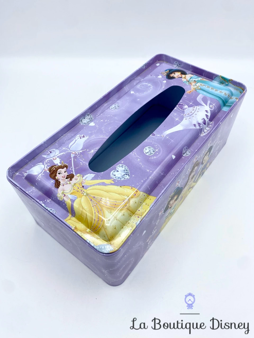 Boite Métal Mouchoirs Princesses Disney Princess Jasmine Belle Blanche Neige Violet 4 Boite Métal Mouchoirs Princesses Disney Princess Jasmine Belle Blanche Neige Violet – Image 2