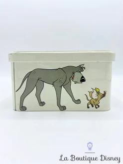 Boite Métal Oliver Et Compagnie Disney La Trinitaine Gâteaux Biscuits Chat Orange Vintage -Disney boite metal oliver et compagnie disney walt la trinitaire biscuit gateau vintage 2