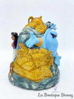 Boite Résine Aladdin Disney Vintage Grotte Génie Abu -Disney boite resine aladdin genie tresor grotte disney box vintage dent 3