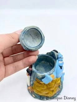 Boite Résine Aladdin Disney Vintage Grotte Génie Abu -Disney boite resine aladdin genie tresor grotte disney box vintage dent 5