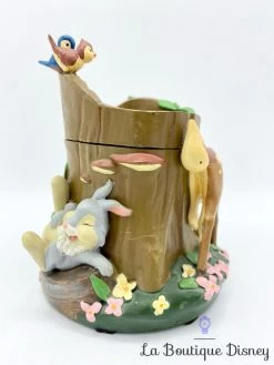 Boite Résine Bambi Disney Vintage Tronc Arbre Fleur Panpan 12 Boite Résine Bambi Disney Vintage Tronc Arbre Fleur Panpan -Disney boite resine bambi tronc arbre disney box vintage dent 1