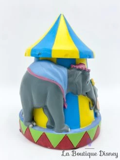 Boite Résine Dumbo Disney Vintage Chapiteau Cirque Madame Jumbo Clowns -Disney boite resine dumbo chapiteau cirque disney box vintage dent 3