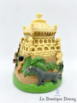 Boite Résine Le Livre De La Jungle Disney Vintage Palais Temple Mowgli Singes Baloo Bagheera -Disney boite resine le livre de la jungle disney box vintage dent 3