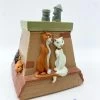Boite Résine Les Aristochats Disney Vintage Cheminée Duchesse O'Malley Marie Toulouse Berlioz -Disney boite resine les aristochats cheminee disney box vintage dent 0