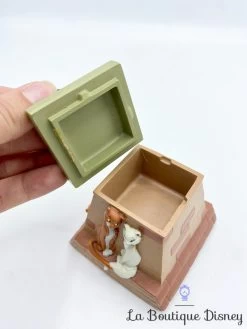 Boite Résine Les Aristochats Disney Vintage Cheminée Duchesse O'Malley Marie Toulouse Berlioz -Disney boite resine les aristochats cheminee disney box vintage dent 5