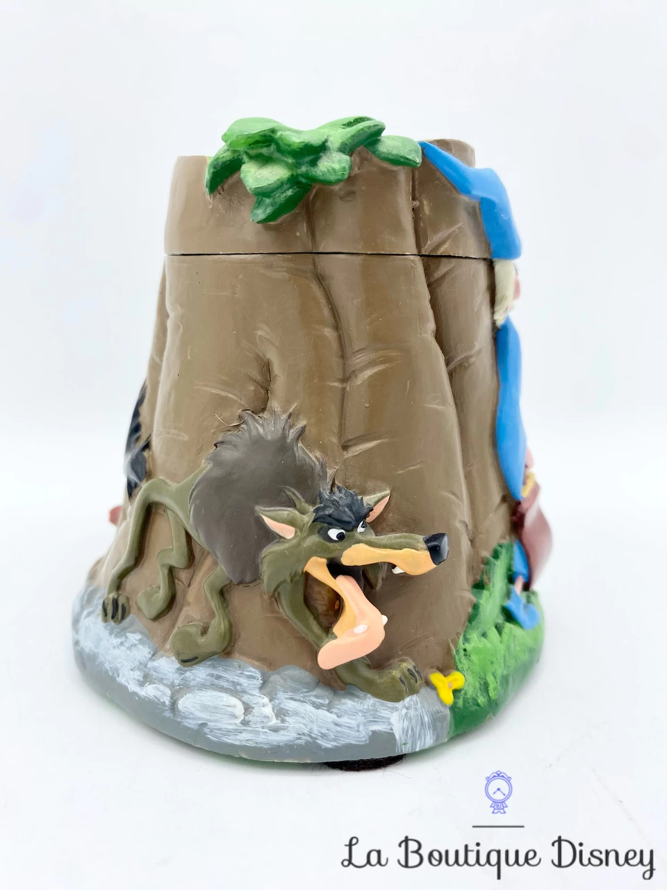 Boite Résine Merlin L'enchanteur Disney Vintage Tronc Arbre Arthur Loup Archimède 6 Boite Résine Merlin L'enchanteur Disney Vintage Tronc Arbre Arthur Loup Archimède – Image 4