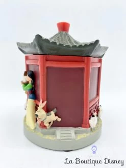 Boite Résine Mulan Disney Vintage Temple Fa Zhou Petit Frère -Disney boite resine mulan palais disney box vintage dent 3