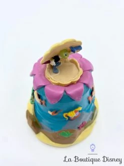 Boite Résine Pinocchio Disney Vintage Mer Océan Jiminy Cricket Poissons -Disney boite resine pinocchio ocean mer disney box vintage dent 2