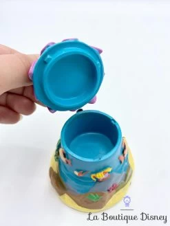 Boite Résine Pinocchio Disney Vintage Mer Océan Jiminy Cricket Poissons -Disney boite resine pinocchio ocean mer disney box vintage dent 6