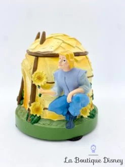 Boite Résine Pocahontas Disney Vintage Hutte John Smith Meeko -Disney boite resine pocahontas tipi disney box vintage dent 0