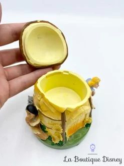 Boite Résine Pocahontas Disney Vintage Hutte John Smith Meeko -Disney boite resine pocahontas tipi disney box vintage dent 3