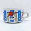 Bol Donald Duck Disney Tasse Mug Blanc Bleu Rayures Lit Réveil -Disney bol donald reveil disney vintage tasse mug bleu rayures lit 2