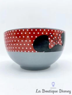 Bol Minnie Mouse Pois Disney Mug Gris Rouge Noir -Disney bol minnie mouse gris disney mug tasse pois noeud 1