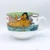 Bol Pocahontas Disney Vintage Tasse Mug John Smith Kocoum Meeko Indien Pirogue Rivière Vent -Disney bol pocahontas disney vintage arcopal meeko barque john smith indien 6
