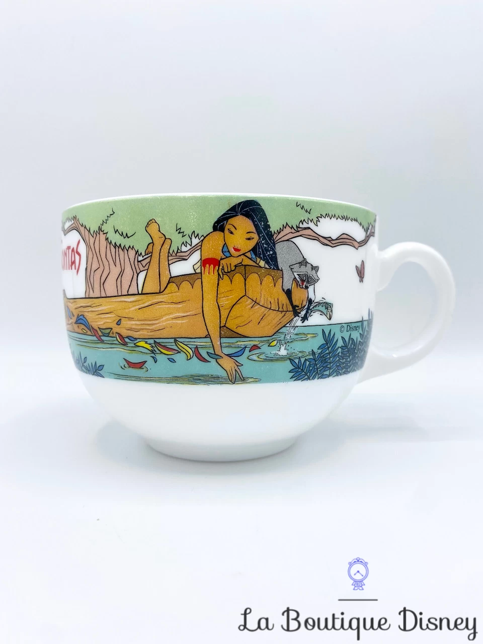 Bol Pocahontas Disney Vintage Tasse Mug John Smith Kocoum Meeko Indien Pirogue Rivière Vent 3 Bol Pocahontas Disney Vintage Tasse Mug John Smith Kocoum Meeko Indien Pirogue Rivière Vent