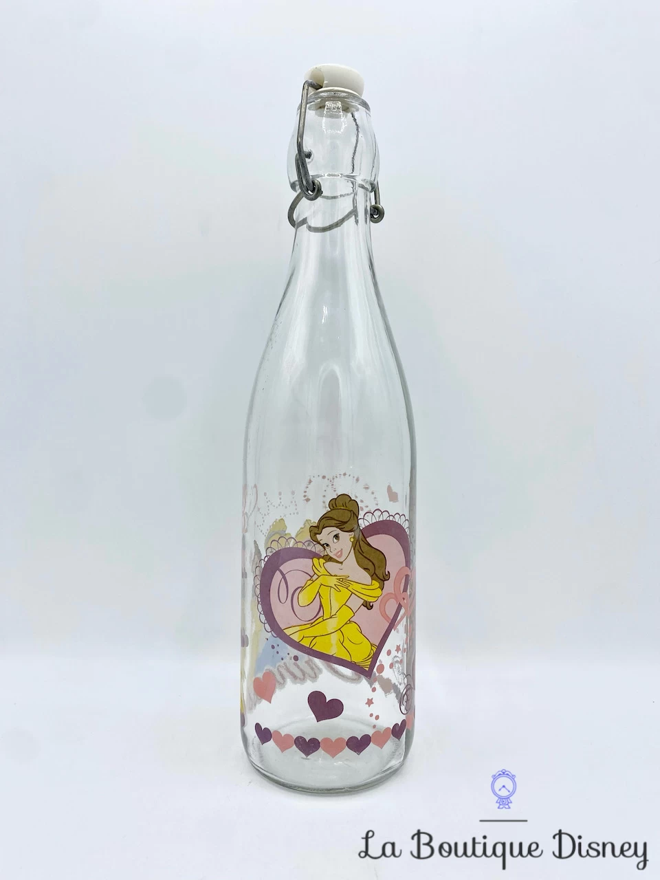 Bouteille Verre Cendrillon Aurore Belle Princess Disney Vintage Carafe 4 Bouteille Verre Cendrillon Aurore Belle Princess Disney Vintage Carafe – Image 2