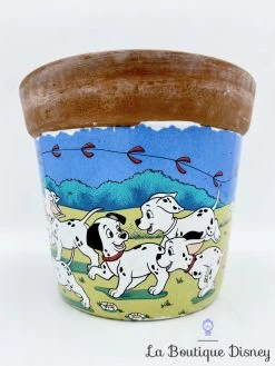 Cache Pot Les 101 Dalmatiens Walt Disney Vintage Pot Fleurs -Disney cache pot les 101 dalmatiens walt disney vintage terre cuite chiens cerf volant 2