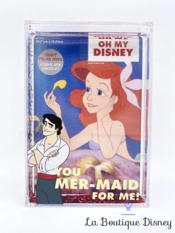 Cadre Photo La Petite Sirène Disney Store Ariel Eric Oh My Disney You Mer-maid For Me Eau Paillettes