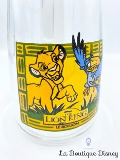 Carafe Simba Zazu Le Roi Lion Disney Vintage Bouteille Verre The Lion King 8 Carafe Simba Zazu Le Roi Lion Disney Vintage Bouteille Verre The Lion King -Disney carafe le roi lion simba zazu disney the lion king bouteille vintage 1