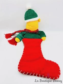 Chaussette De Noël Winnie L'ourson Disney Décoration Botte Rouge Verte 70 Cm -Disney chaussette noel winnie ourson the walt disney company disney store vintage rouge vert botte decoration 5