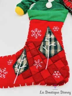Chaussette De Noël Winnie L'ourson Disney Décoration Botte Rouge Verte 70 Cm -Disney chaussette noel winnie ourson the walt disney company disney store vintage rouge vert botte decoration 6