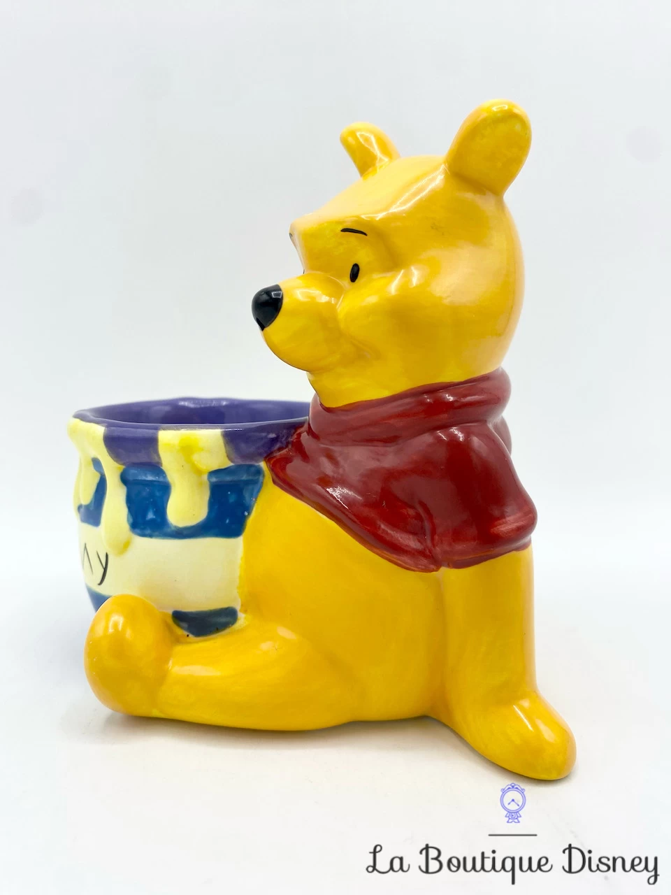 Coquetier Winnie L'ourson Hunny Disney Céramique Vintage Pot De Miel Oeuf 4 Coquetier Winnie L'ourson Hunny Disney Céramique Vintage Pot De Miel Oeuf – Image 2
