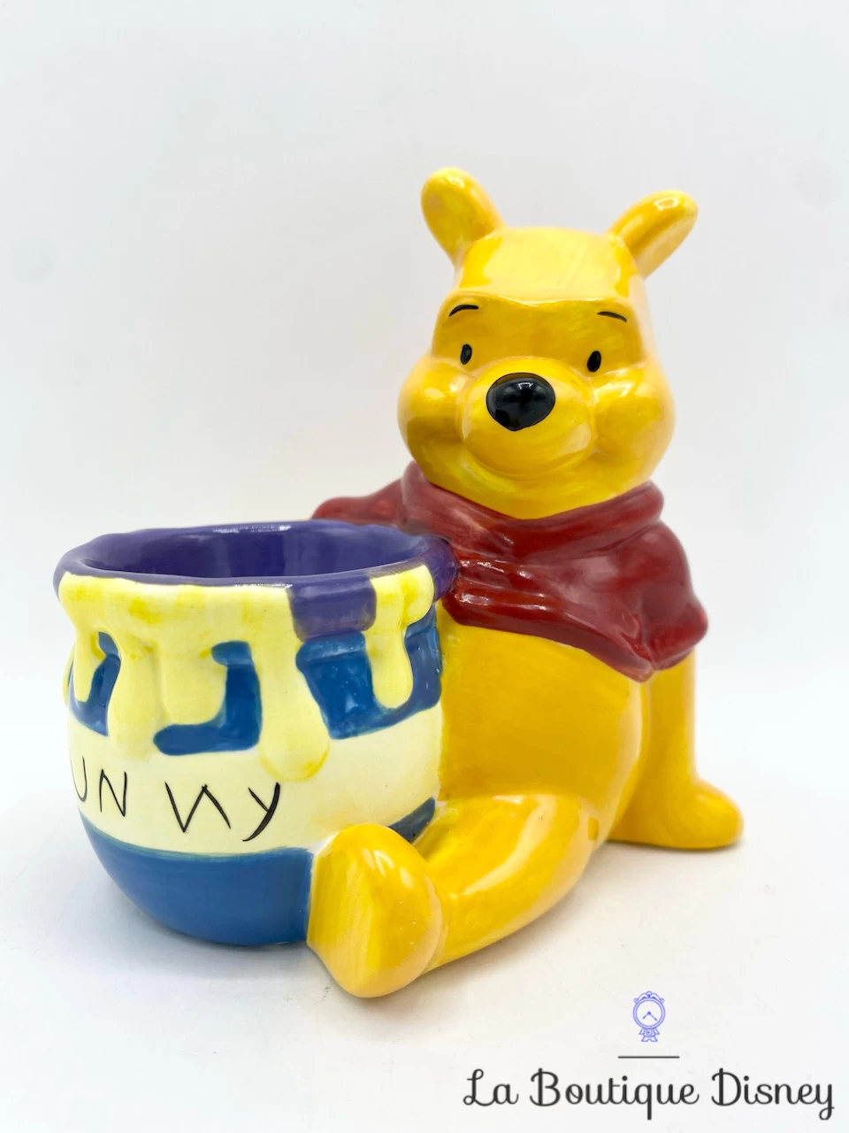 Coquetier Winnie L'ourson Hunny Disney Céramique Vintage Pot De Miel Oeuf 3 Coquetier Winnie L'ourson Hunny Disney Céramique Vintage Pot De Miel Oeuf