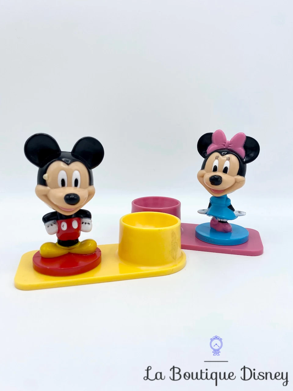 Coquetiers Mickey Minnie Disney BBB BonbonBuddies Tête Tourne Plastique 3 Coquetiers Mickey Minnie Disney BBB BonbonBuddies Tête Tourne Plastique