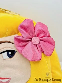 Coussin Aurore La Belle Au Bois Dormant Disney Store Oreiller Princesse Visage Tête -Disney coussin aurore la belle au bois dormant disney store visage princesse fleur 6