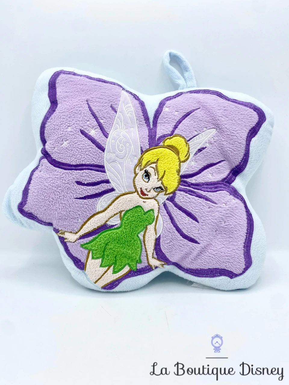 Coussin La Fée Clochette Disney Fairies Carrefour Violet Bleu Fleur 3 Coussin La Fée Clochette Disney Fairies Carrefour Violet Bleu Fleur