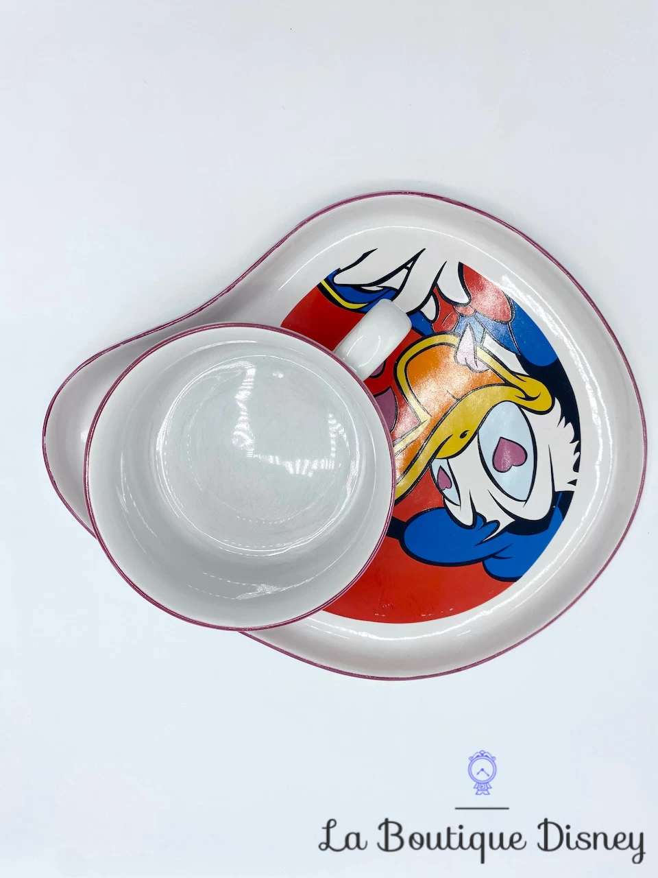 Ensemble Petit Déjeuner Assiette Bol Donald Daisy Disney That's Donald Studio Moonflower Coeur Love Amour 8 Ensemble Petit Déjeuner Assiette Bol Donald Daisy Disney That's Donald Studio Moonflower Coeur Love Amour – Image 6