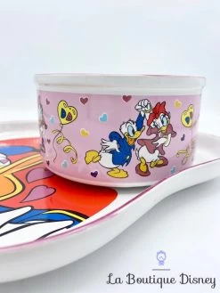 Ensemble Petit Déjeuner Assiette Bol Donald Daisy Disney That's Donald Studio Moonflower Coeur Love Amour 12 Ensemble Petit Déjeuner Assiette Bol Donald Daisy Disney That's Donald Studio Moonflower Coeur Love Amour -Disney ensemble petit dejeuner donald daisy disney moonflower bol assiette coeur love rose 5