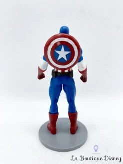 Figurine Captain America Avengers Marvel Disney Store Playset 10 Cm -Disney figurine captain america disney store playset super heros bleu etoile rouge 5
