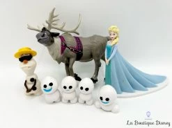 Figurines Elsa Olaf Sven Snowgies Disney La Reine Des Neiges Plastique 10 Cm -Disney figurines elsa sven olaf snowgie disney la reine des neiges 1