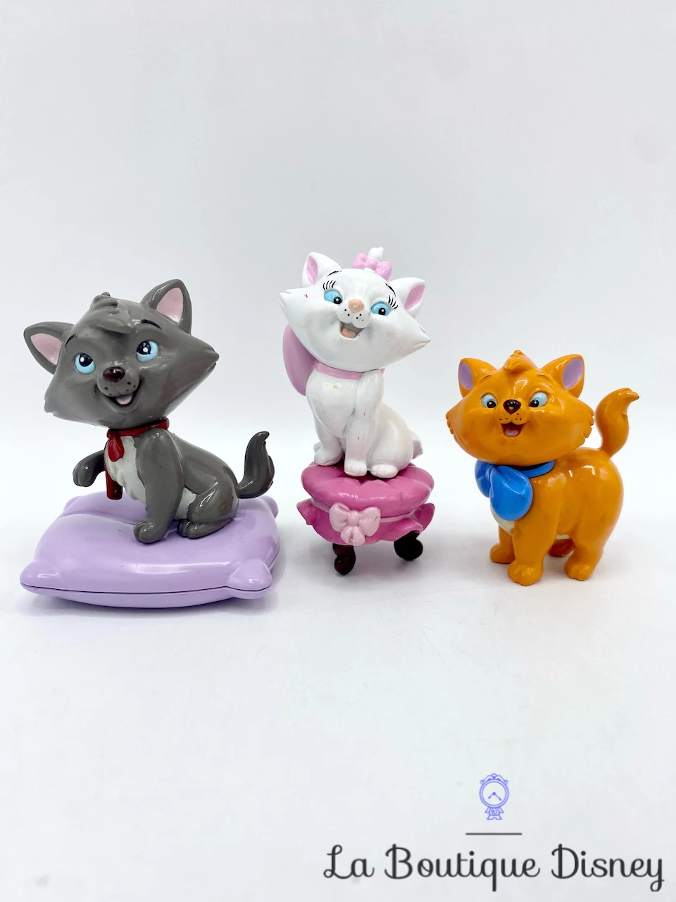 Figurines Marie Berlioz Toulouse Les Aristochats Disney Chats Coussin RARES 5 Cm 3 Figurines Marie Berlioz Toulouse Les Aristochats Disney Chats Coussin RARES 5 Cm