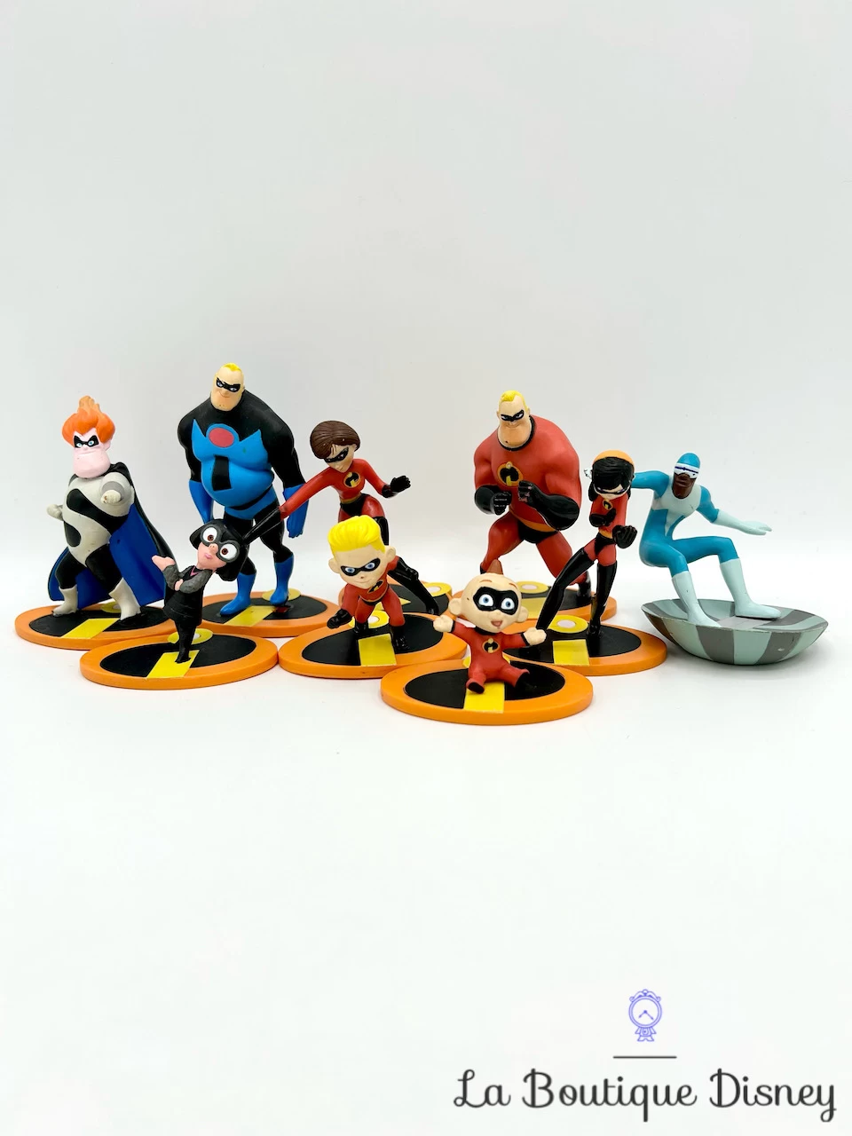 Figurines Les Indestructibles Playset Disney Store Ensemble De Jeu 3 Figurines Les Indestructibles Playset Disney Store Ensemble De Jeu