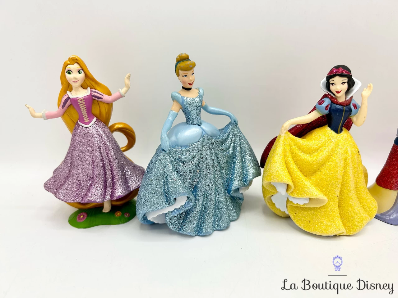 Figurines Princesses Playset Disney Store 2017 Paillettes Coffret Deluxe 8 Cm 4 Figurines Princesses Playset Disney Store 2017 Paillettes Coffret Deluxe 8 Cm – Image 2