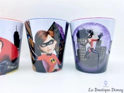 Gobelets Les Indestructibles Disney Store Verre Plastique Monsieur Indestructible Elastigirl Flèche Violette -Disney gobelet les indestructibles disney store verre plastique personnages 2
