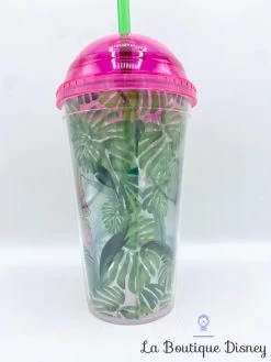 Gobelet Paille Junior Éléphant Le Livre De La Jungle Disney Verre Plastique Be Wild Vert Rose -Disney gobelet paille junior elephant be wild le livre de la jungle disney verre plastique vert rose 1
