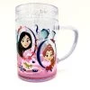 Tasse Plastique Princesses Disney Store 2018 Mug Rose Violet Eau Paillettes -Disney gobelet plastique princesses disney parks 2018 verre eau tasse pailettes 6