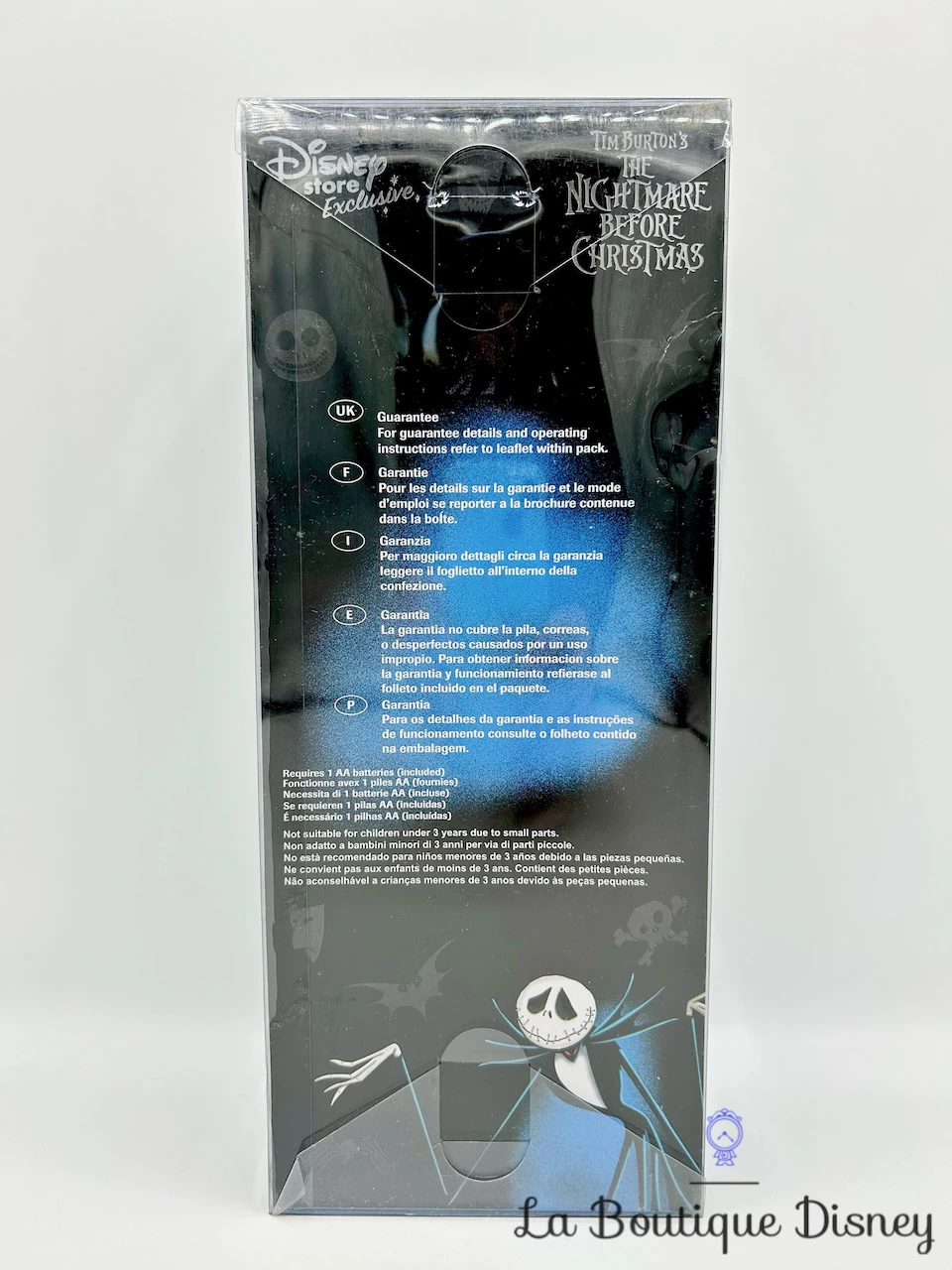 Horloge Oscillante Jack Skellington The Nightmare Before Christmas Disney Store Exclusive Réveil Wobble Clock 6 Horloge Oscillante Jack Skellington The Nightmare Before Christmas Disney Store Exclusive Réveil Wobble Clock – Image 4